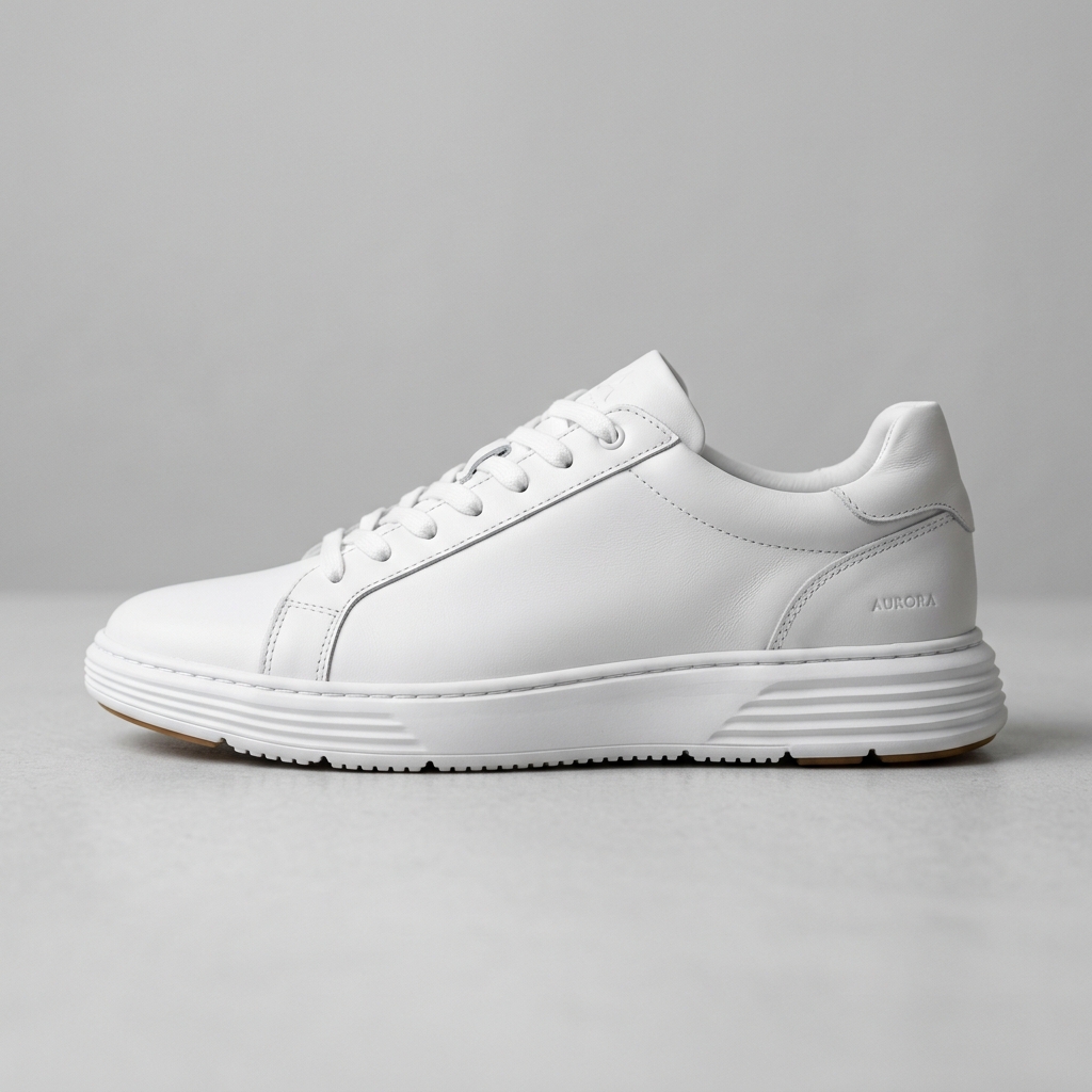 Leather Low-Top Sneakers